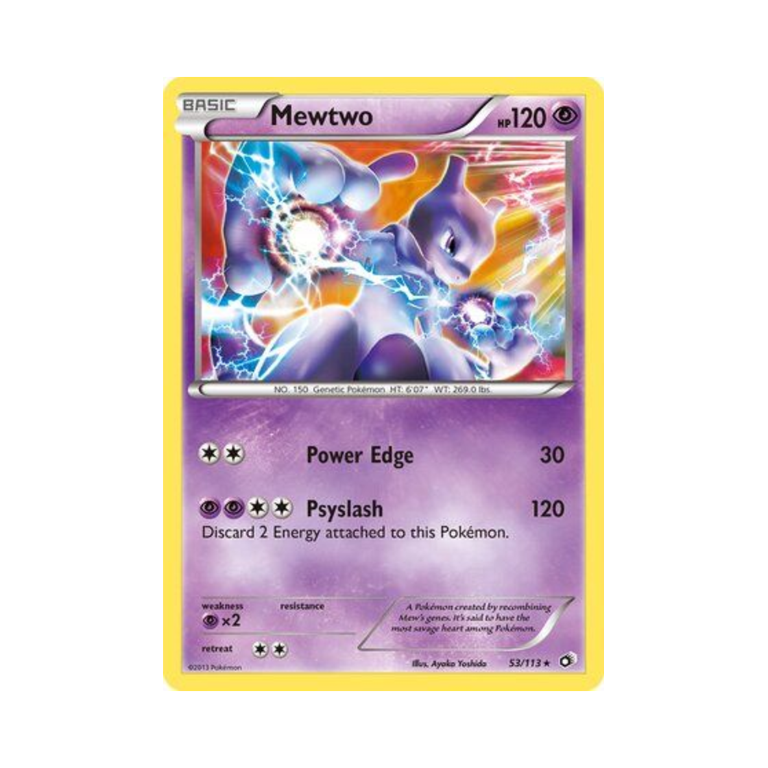 포켓몬 TCG 뮤츠 RH 레전더리 트레져스 (영문판)(Pokemon TCG Mewtwo RH Legendary Treasures (English Ver.)) - 1
