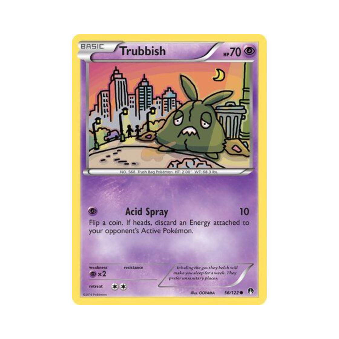 포켓몬 TCG 깨봉이 C 브레이크포인트 (영문판)(Pokemon TCG Trubbish C BREAKpoint (English Ver.)) - 1