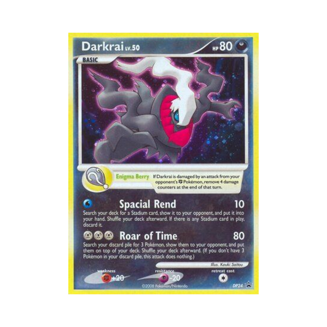 포켓몬 TCG 다크라이 P 다이아몬드 & 펄 프로모카드 (영문판)(Pokemon TCG Darkrai P Diamond & Pearl Promos (English Ver.)) - 1