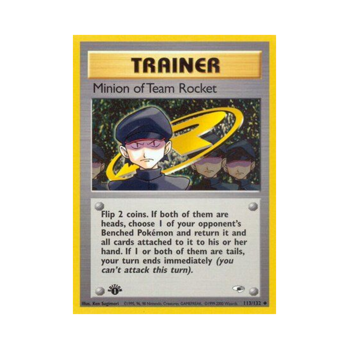 포켓몬 TCG 미니언 오브 로켓단 U 짐 히어로즈 (영문판)(Pokemon TCG Minion of Team Rocket U Gym Heroes (English Ver.)) - 1