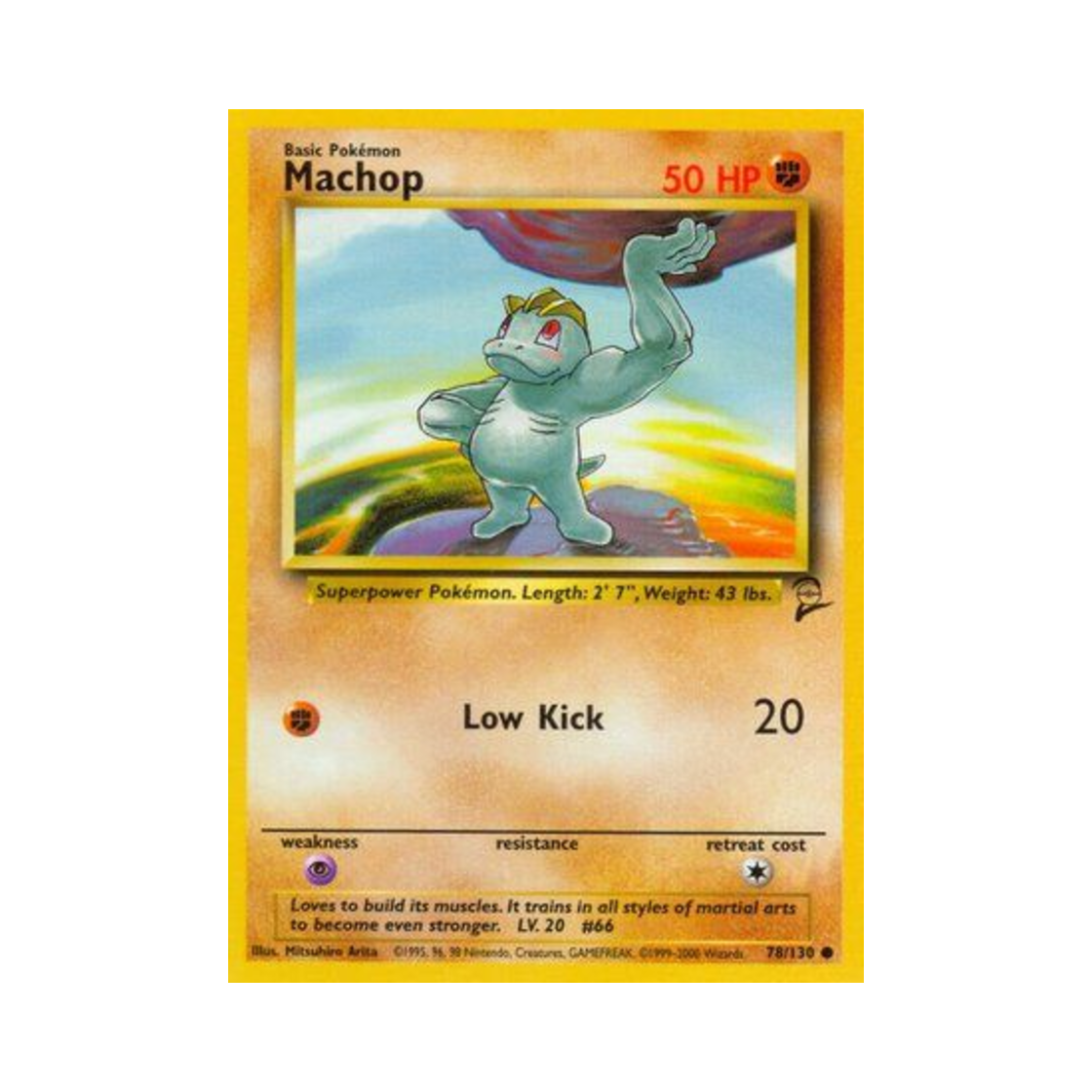 포켓몬 TCG 알통몬 C 베이스 세트 2 (영문판)(Pokemon TCG Machop C Base Set 2 (English Ver.)) - 1