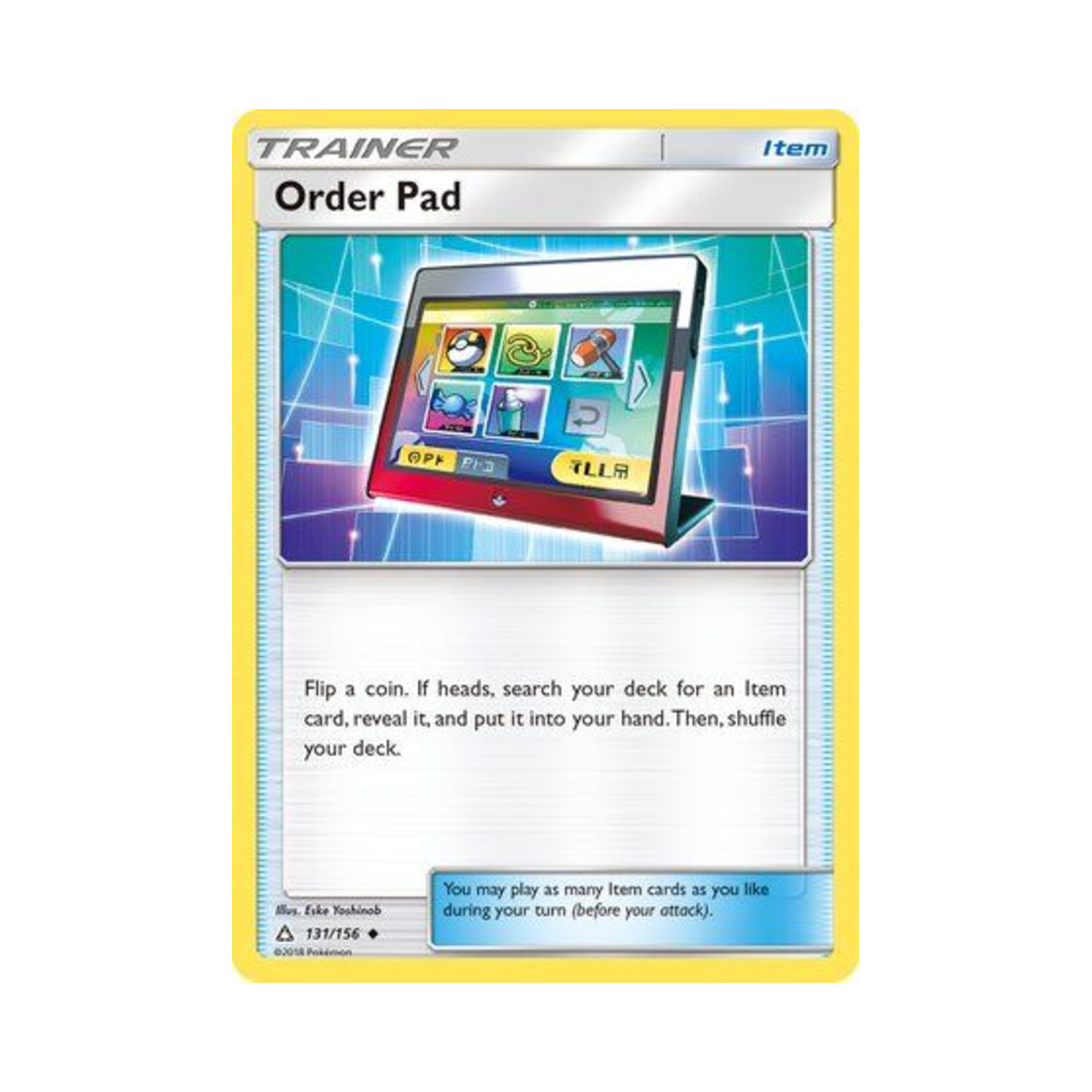 포켓몬 TCG 끌어당기기 패드 U 울트라 프리즘 (영문판)(Pokemon TCG Order Pad U Ultra Prism (English Ver.)) - 1