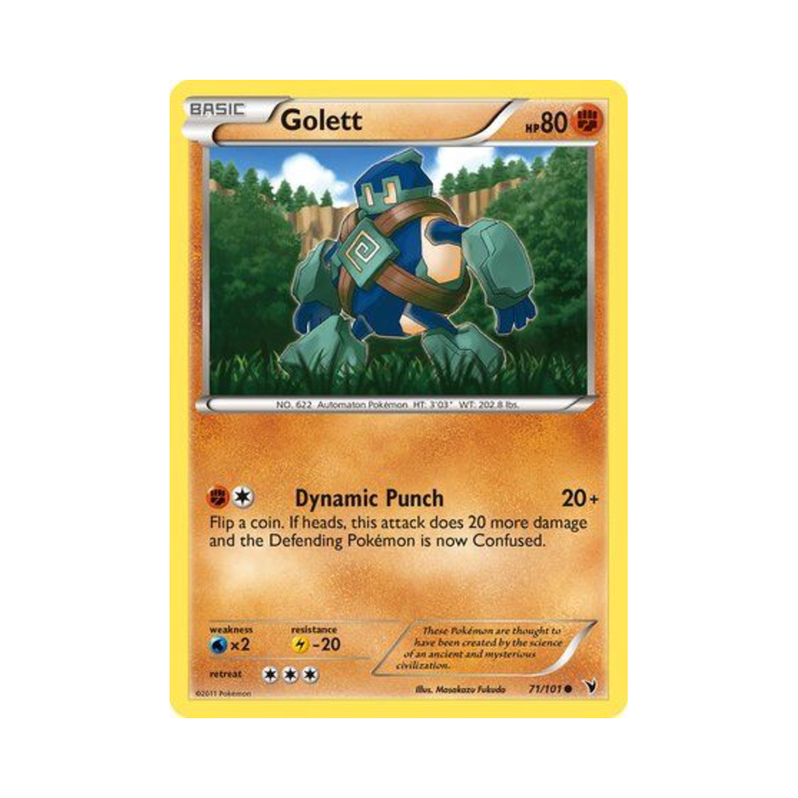 포켓몬 TCG 골비람 C 노블 빅토리스 (영문판)(Pokemon TCG Golett C Noble Victories (English Ver.)) - 1