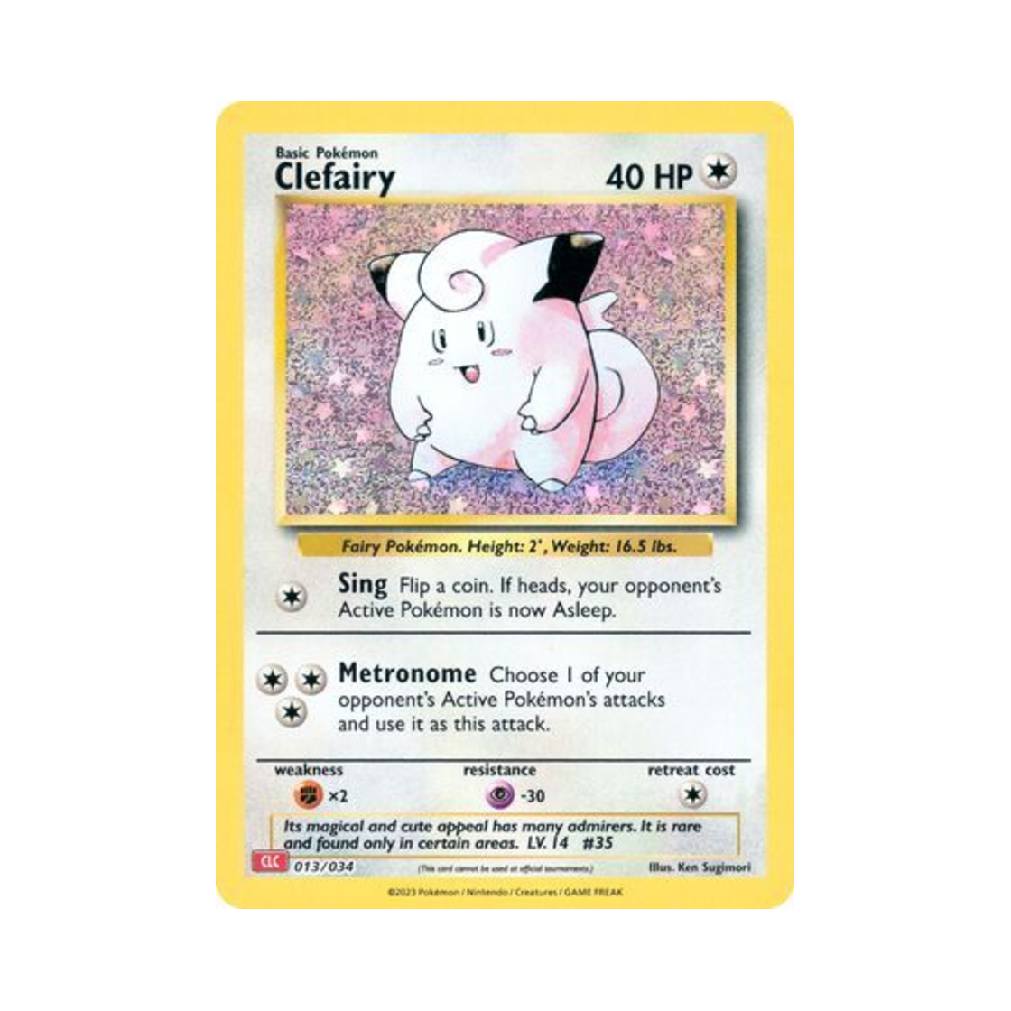 포켓몬 TCG 삐삐 포켓몬 TCG 클래식 (영문판)(Pokemon TCG Clefairy Pokemon TCG Classic (English Ver.)) - 1