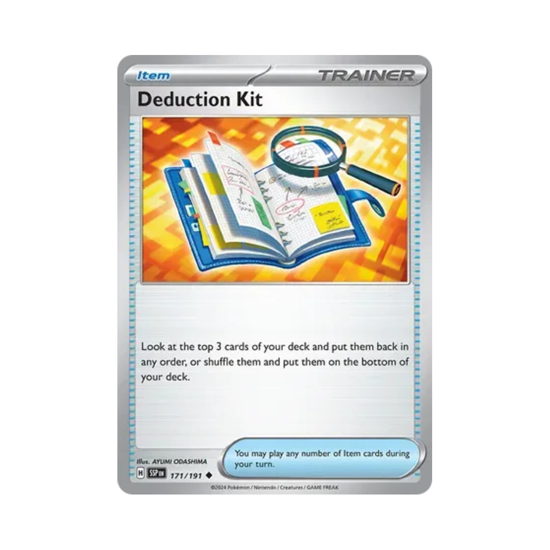 포켓몬 TCG 추리세트 U 서징 스파크 (영문판)(Pokemon TCG Deduction Kit U Surging Sparks (English Ver.)) - 1