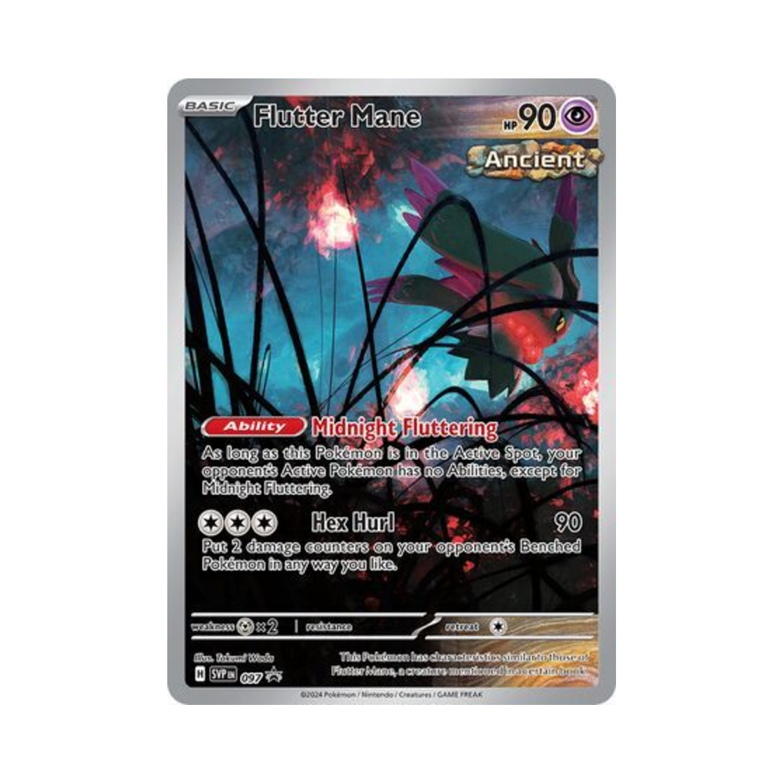포켓몬 TCG 날개치는머리 P 스칼렛 & 바이올렛 프로모 카드 (영문판)(Pokemon TCG Flutter Mane P Scarlet & Violet Promos (English Ver.)) - 1