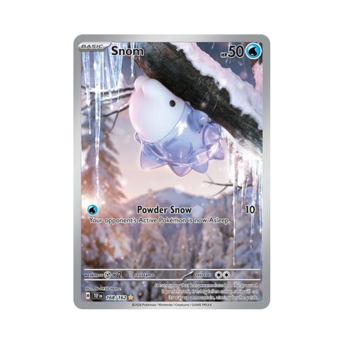 포켓몬 TCG 누니머기 IR 템포럴 포시스 (영문판)(Pokemon TCG Snom IR Temporal Forces (English Ver.))