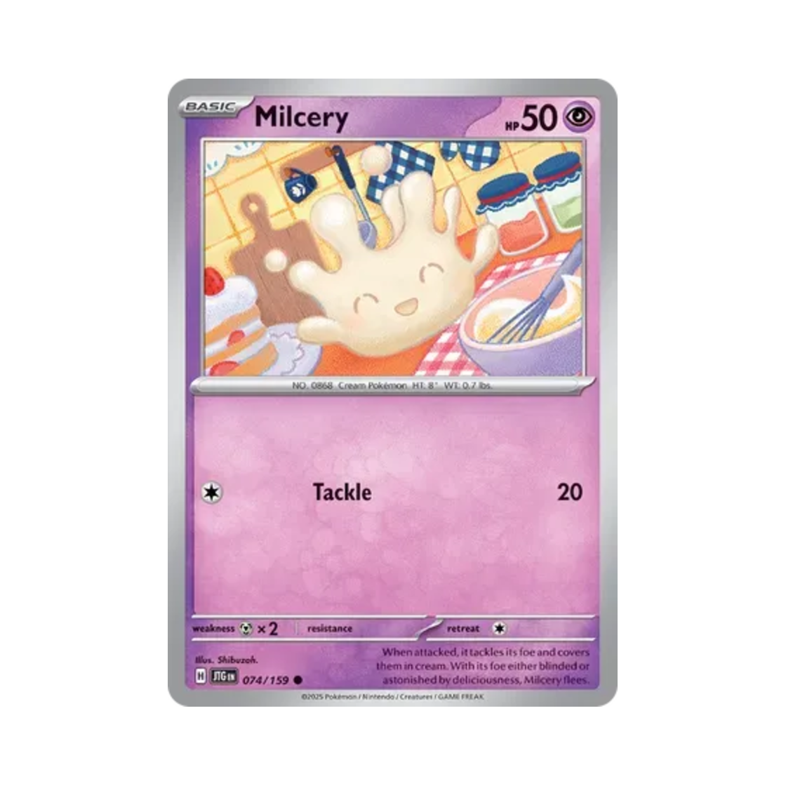 포켓몬 TCG 마빌크 C 저니 투게더 (영문판)(Pokemon TCG Milcery C Journey Together (English Ver.)) - 1