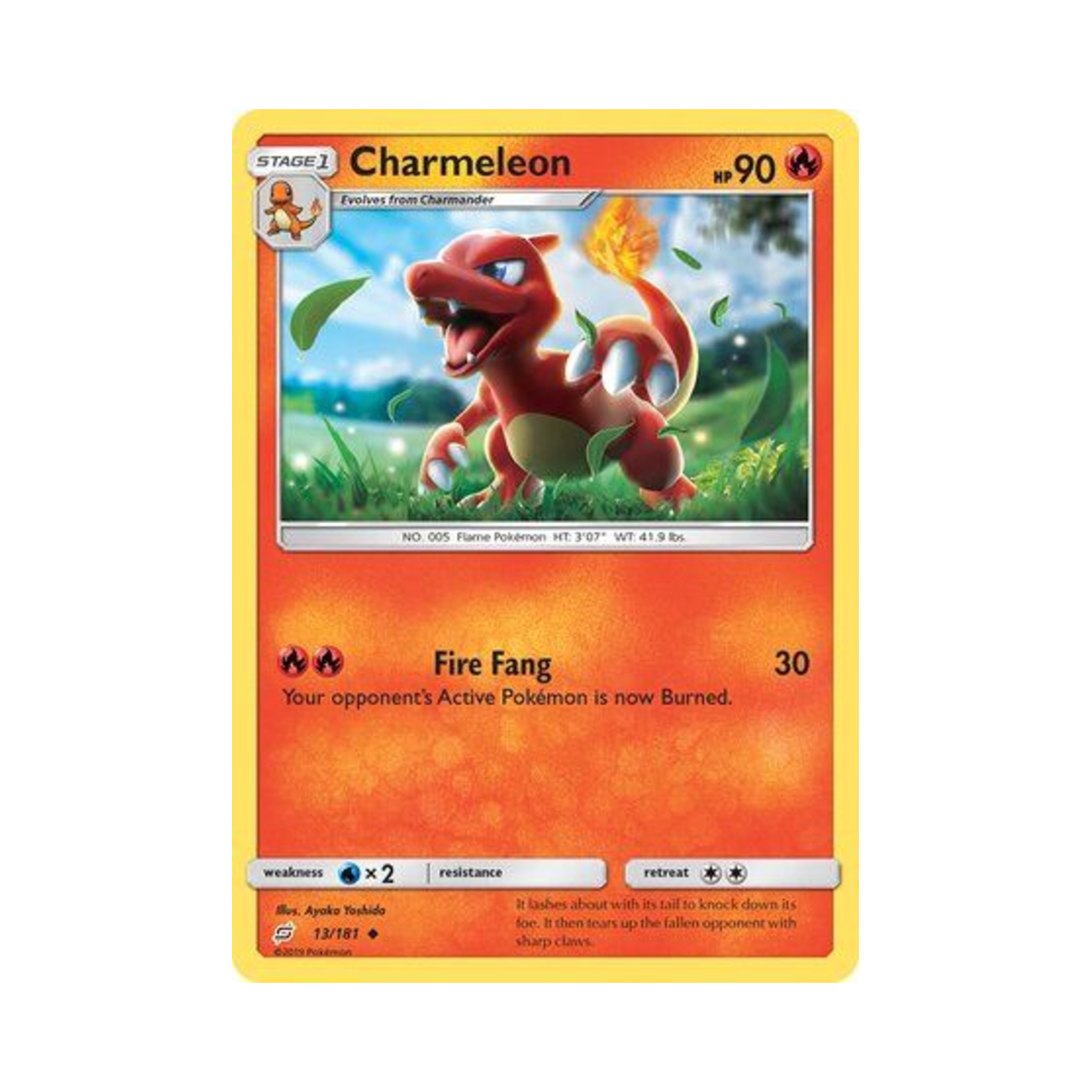 포켓몬 TCG 리자드 U 팀업 (영문판)(Pokemon TCG Charmeleon U Team Up (English Ver.)) - 1