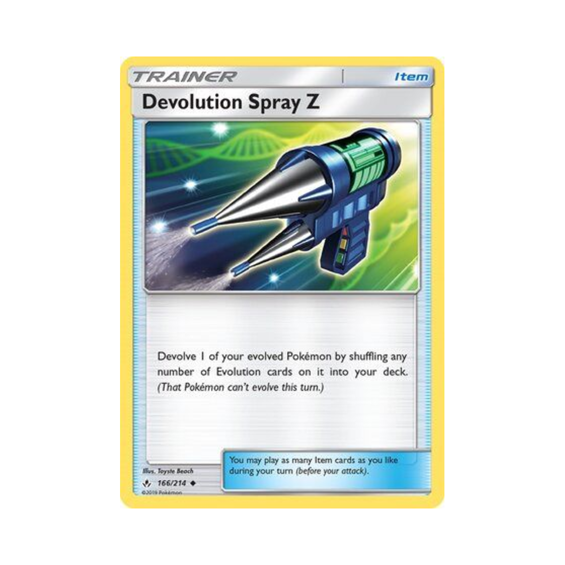 포켓몬 TCG 퇴화스프레이Z U 언브로큰 본즈 (영문판)(Pokemon TCG Devolution Spray Z U Unbroken Bonds (English Ver.)) - 1