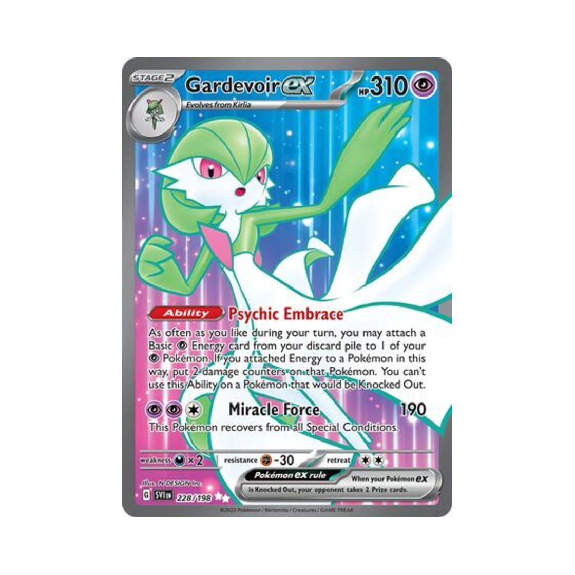 포켓몬 TCG 가디안 ex UR 스칼렛 & 바이올렛 (영문판)(Pokemon TCG Gardevoir ex UR Scarlet & Violet (English Ver.)) - 1