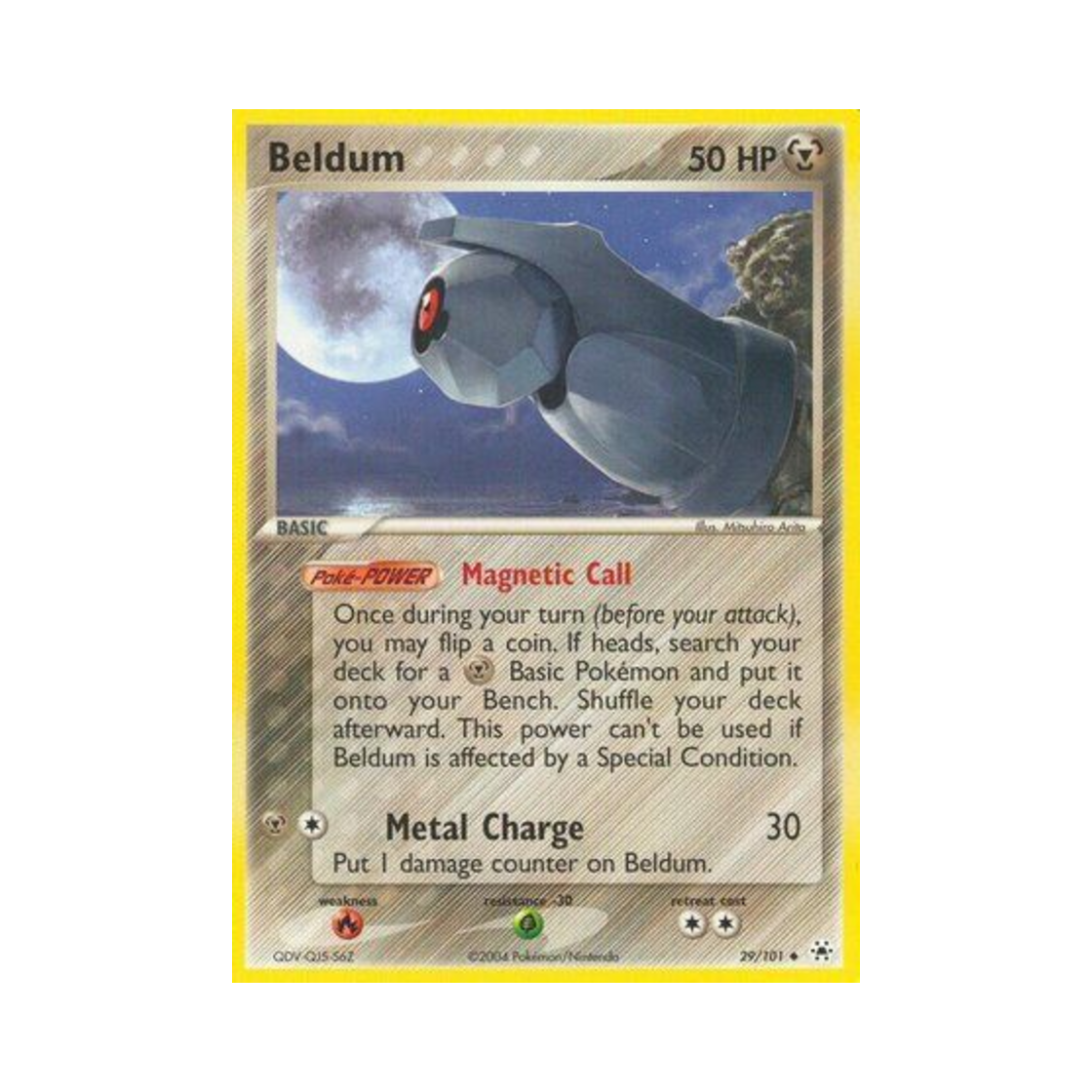 포켓몬 TCG 메탕 U EX 히든 레전드 (영문판)(Pokemon TCG Beldum U EX Hidden Legends (English Ver.))