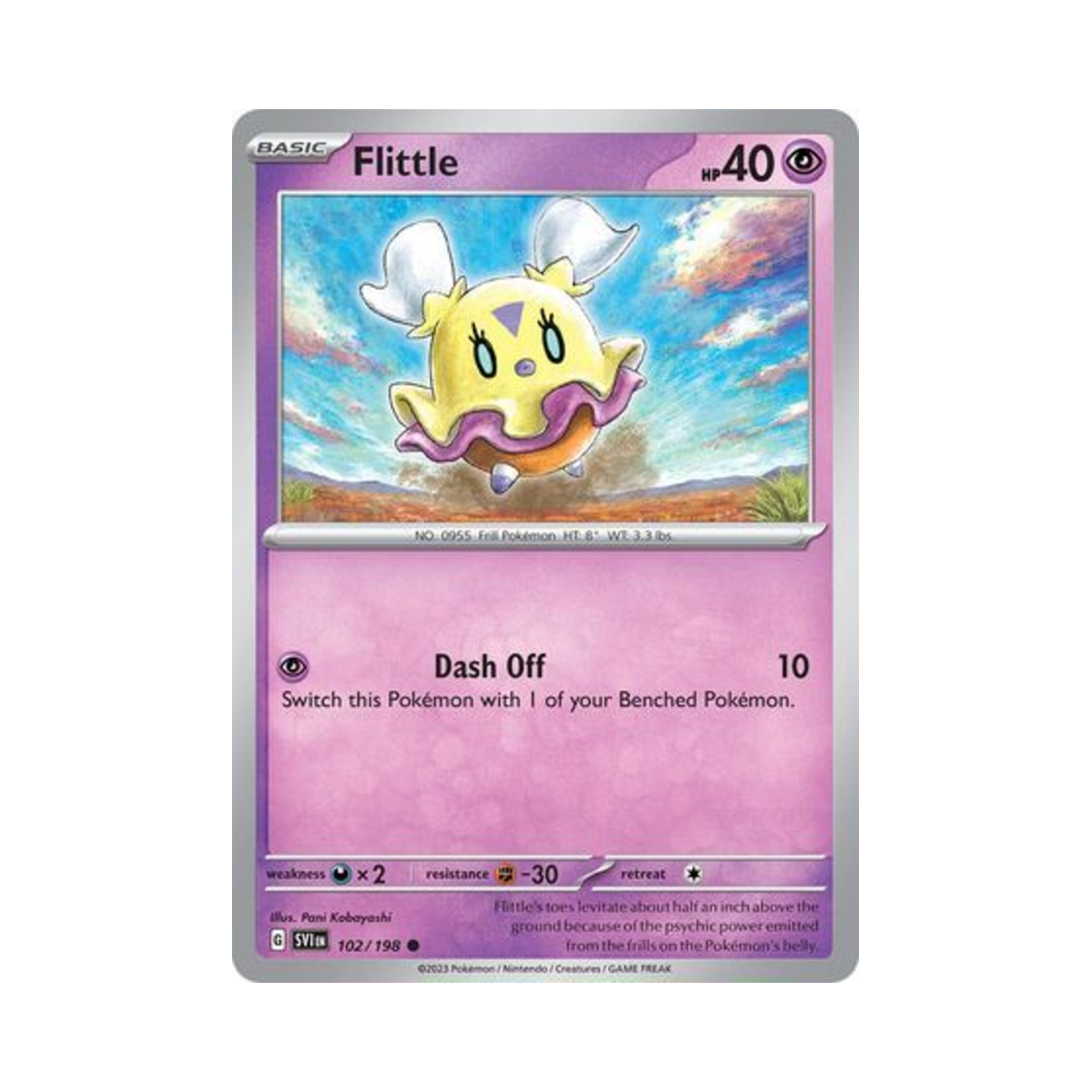 포켓몬 TCG 하느라기 C 스칼렛 & 바이올렛 (영문판)(Pokemon TCG Flittle C Scarlet & Violet (English Ver.))