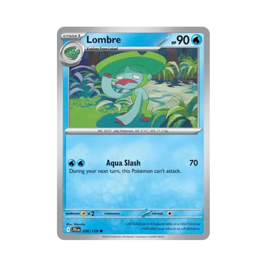 포켓몬 TCG 로토스 C 저니 투게더 (영문판)(Pokemon TCG Lombre C Journey Together (English Ver.)) - 1
