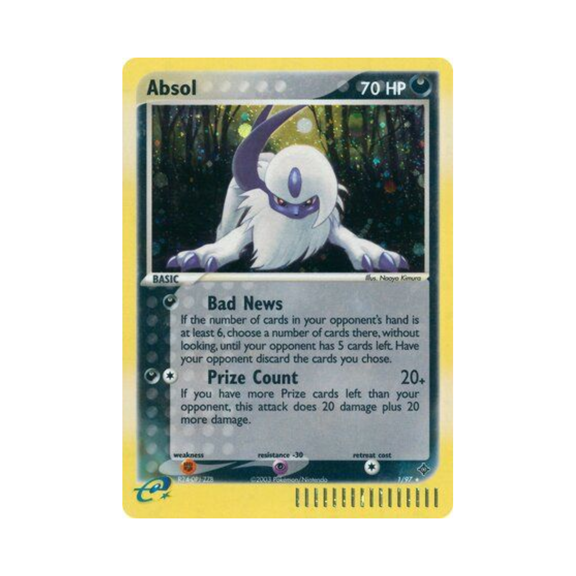 포켓몬 TCG 앱솔 RH EX 드래곤 (영문판)(Pokemon TCG Absol RH EX Dragon (English Ver.)) - 1
