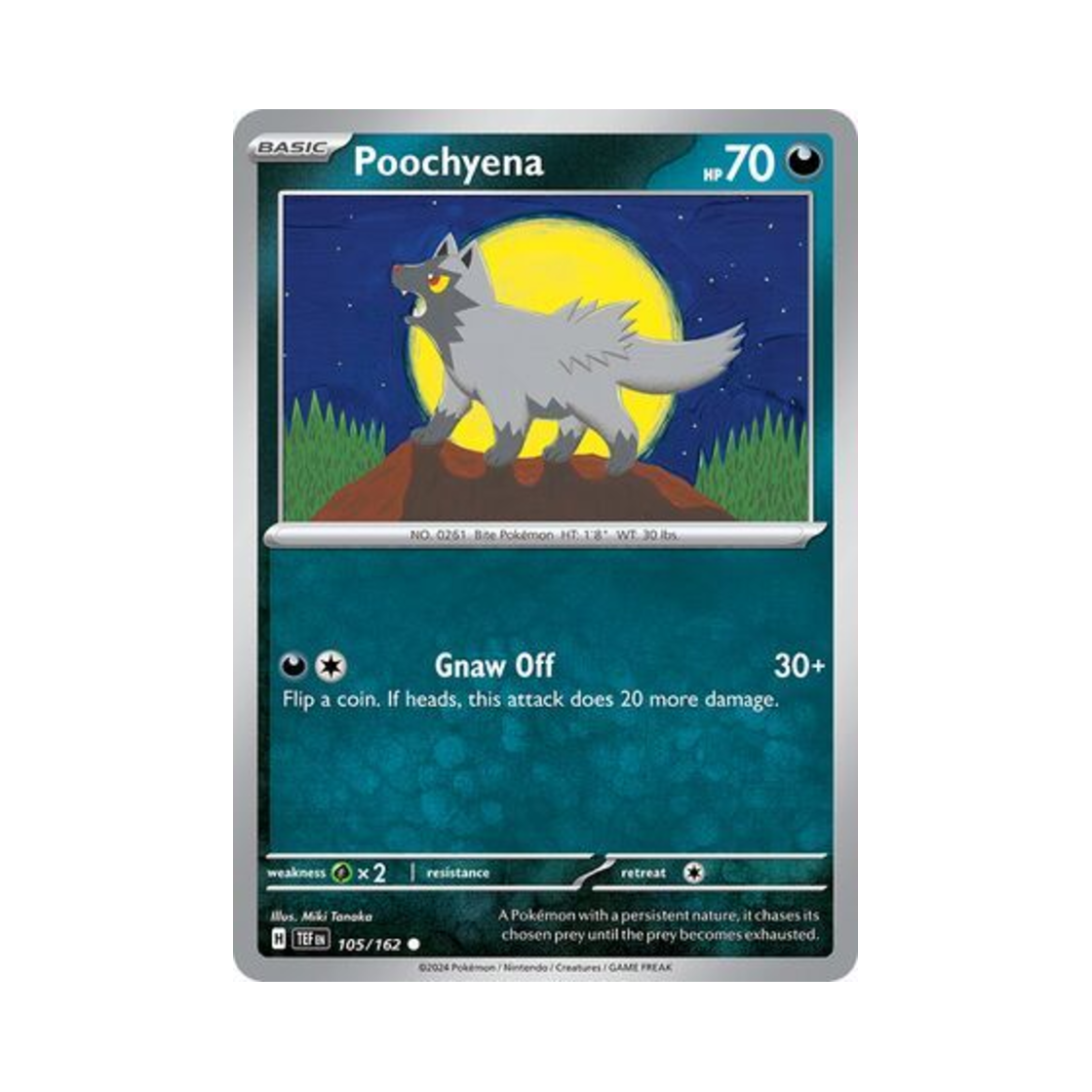 포켓몬 TCG 포챠나 C 템포럴 포시스 (영문판)(Pokemon TCG Poochyena C Temporal Forces (English Ver.)) - 1