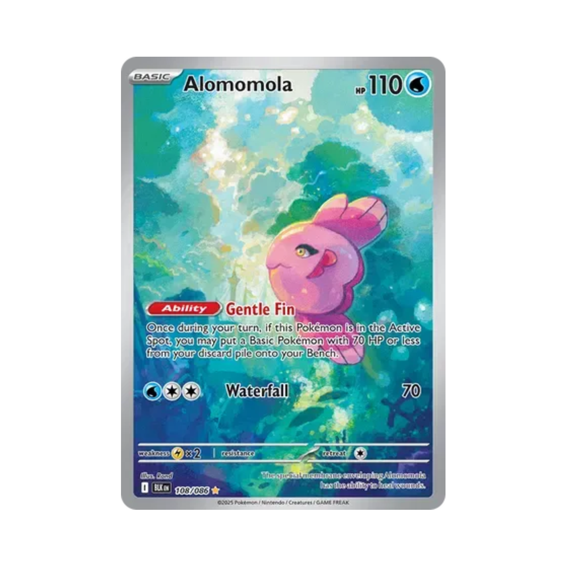 포켓몬 TCG 맘복치 IR 블랙볼트 (영문판)(Pokemon TCG Alomomola IR Black Bolt (English Ver.)) - 1