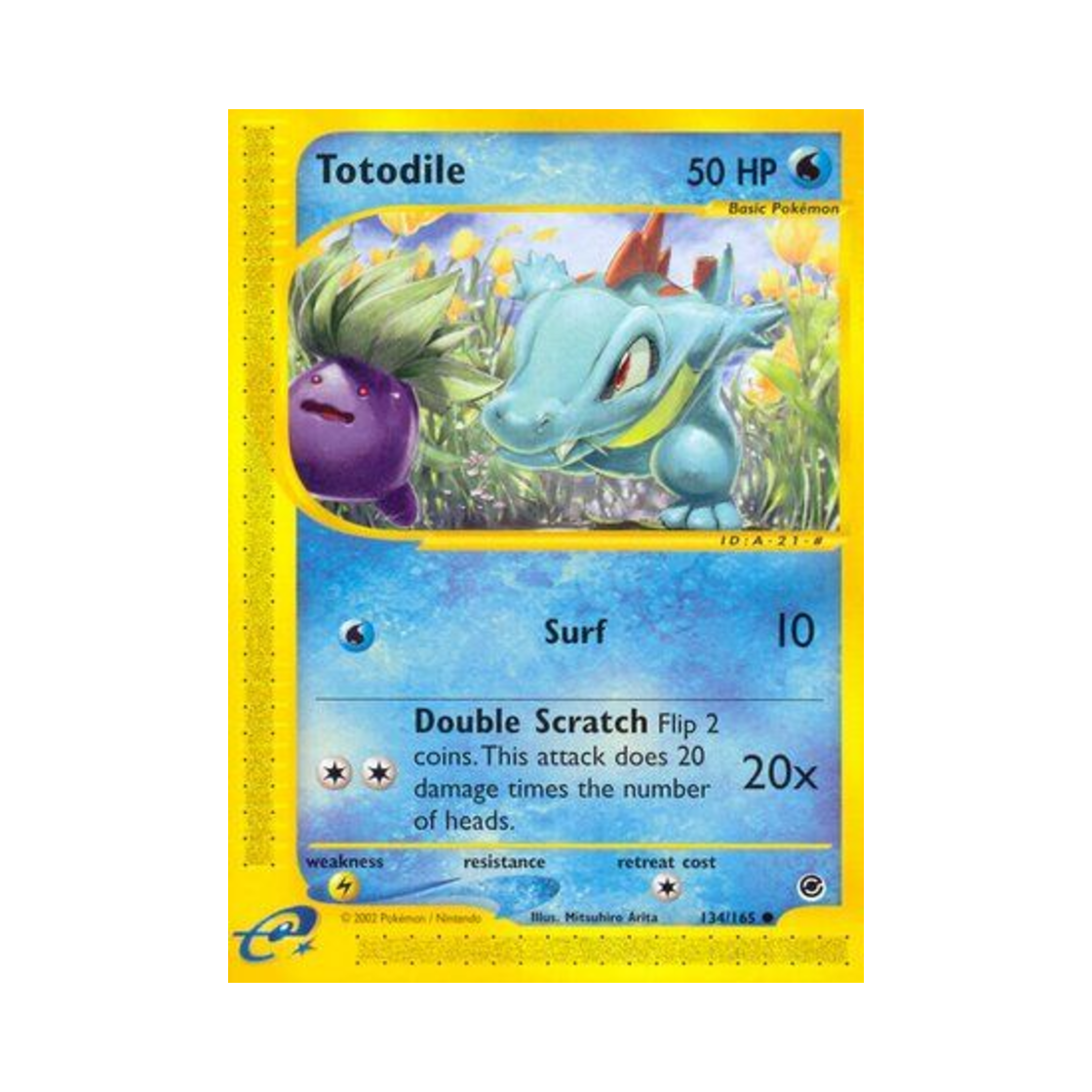 포켓몬 TCG 리아코 C 익스페디션 베이스 세트 (영문판)(Pokemon TCG Totodile C Expedition Base Set (English Ver.)) - 1