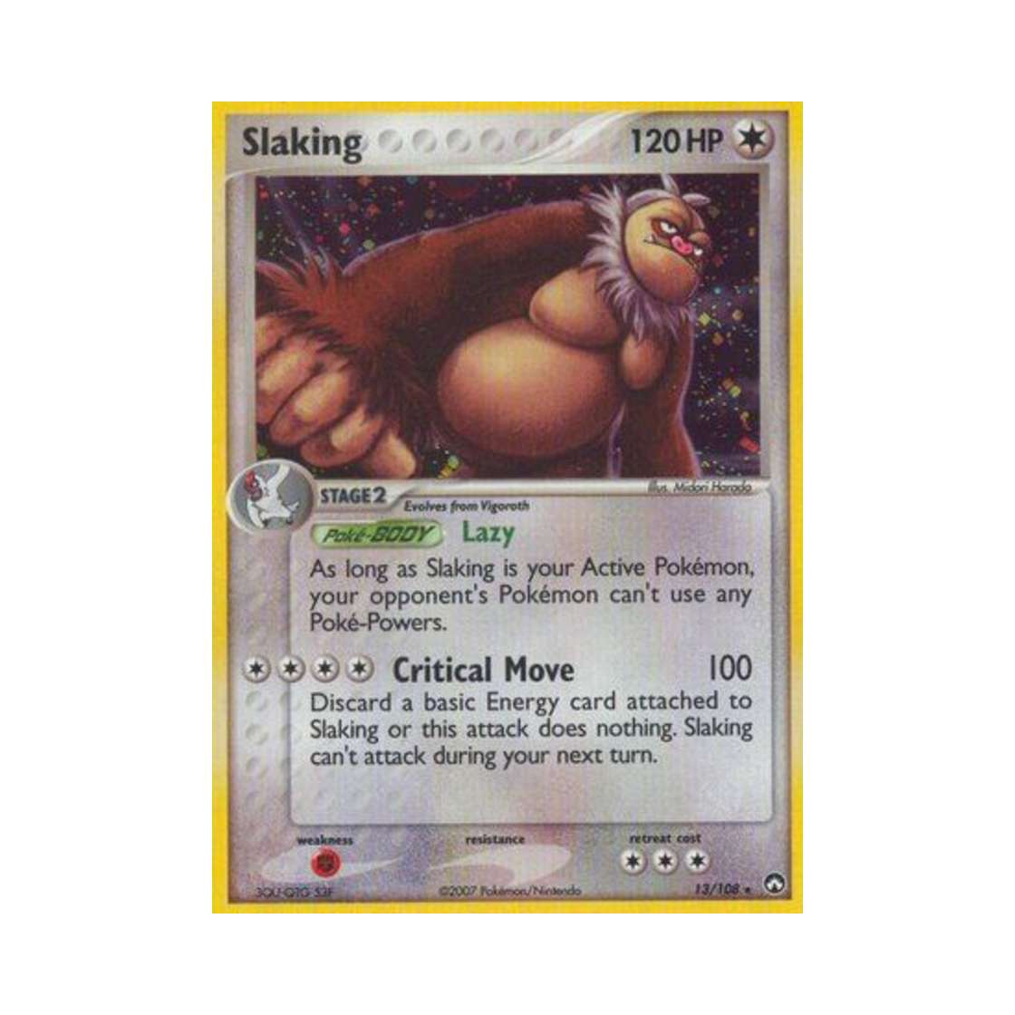 포켓몬 TCG 게을킹 RH EX 파워 키퍼스(영문판)(Pokemon TCG Slaking RH EX Power Keepers (English Ver.)) - 1