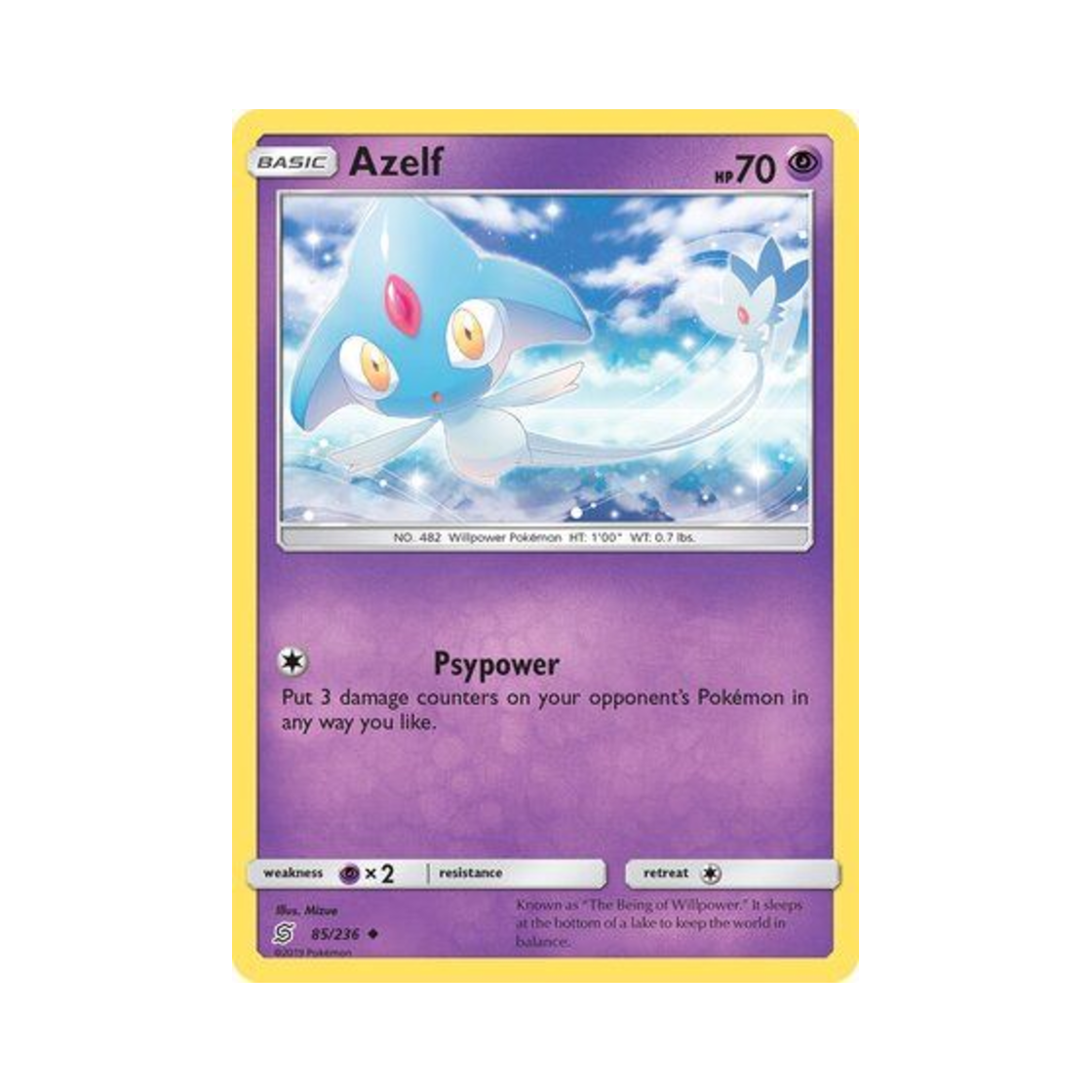 포켓몬 TCG 아그놈 U 유니파이드 마인즈 (영문판)(Pokemon TCG Azelf U Unified Minds (English Ver.)) - 1