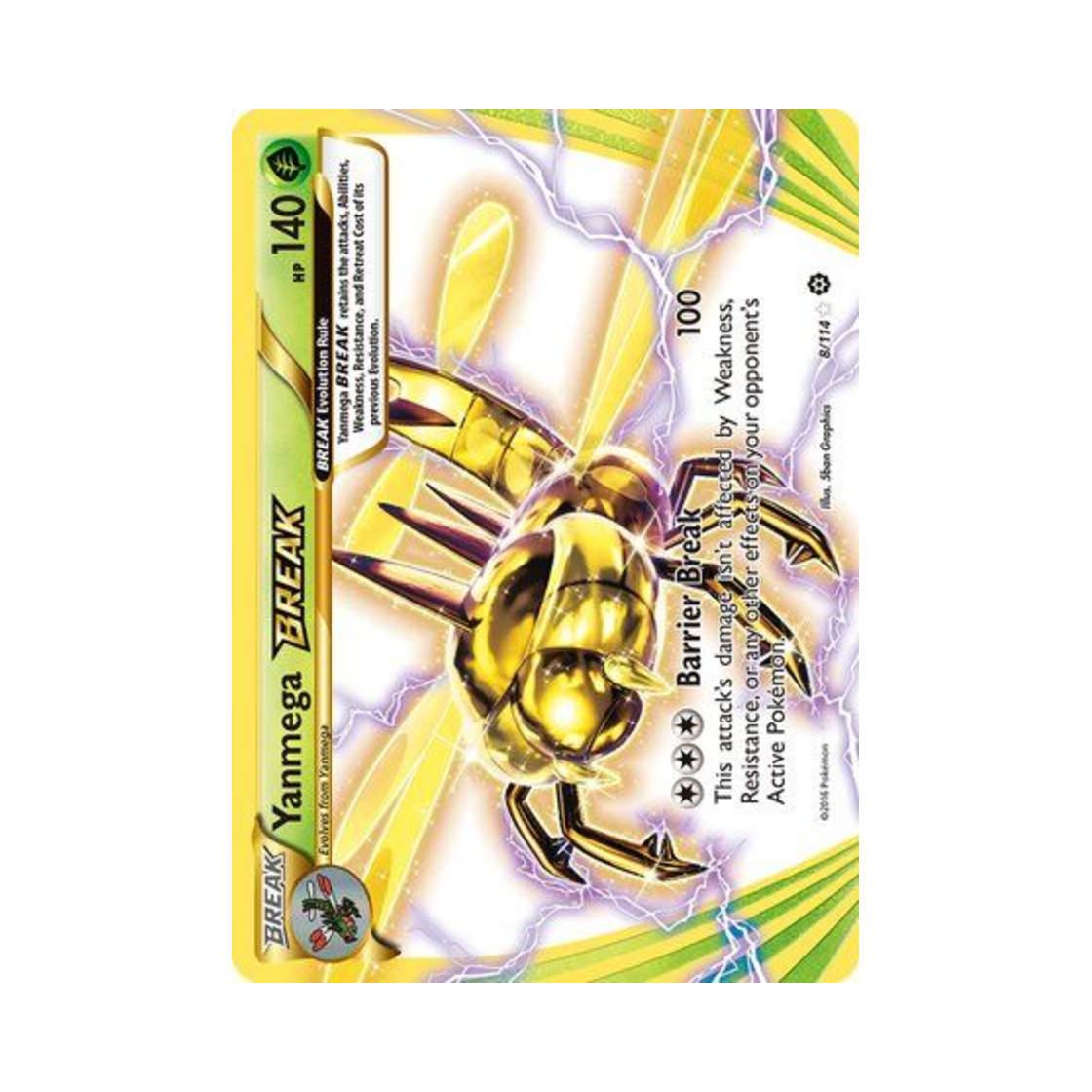 포켓몬 TCG 메가자리 BREAK RB 스팀 시즈 (영문판)(Pokemon TCG Yanmega BREAK RB Steam Siege (English Ver.)) - 1