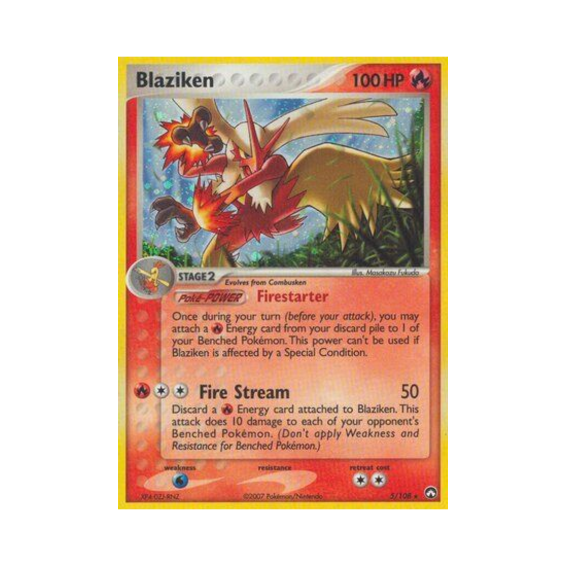 포켓몬 TCG 번치코 RH EX 파워 키퍼스(영문판)(Pokemon TCG Blaziken RH EX Power Keepers (English Ver.)) - 1
