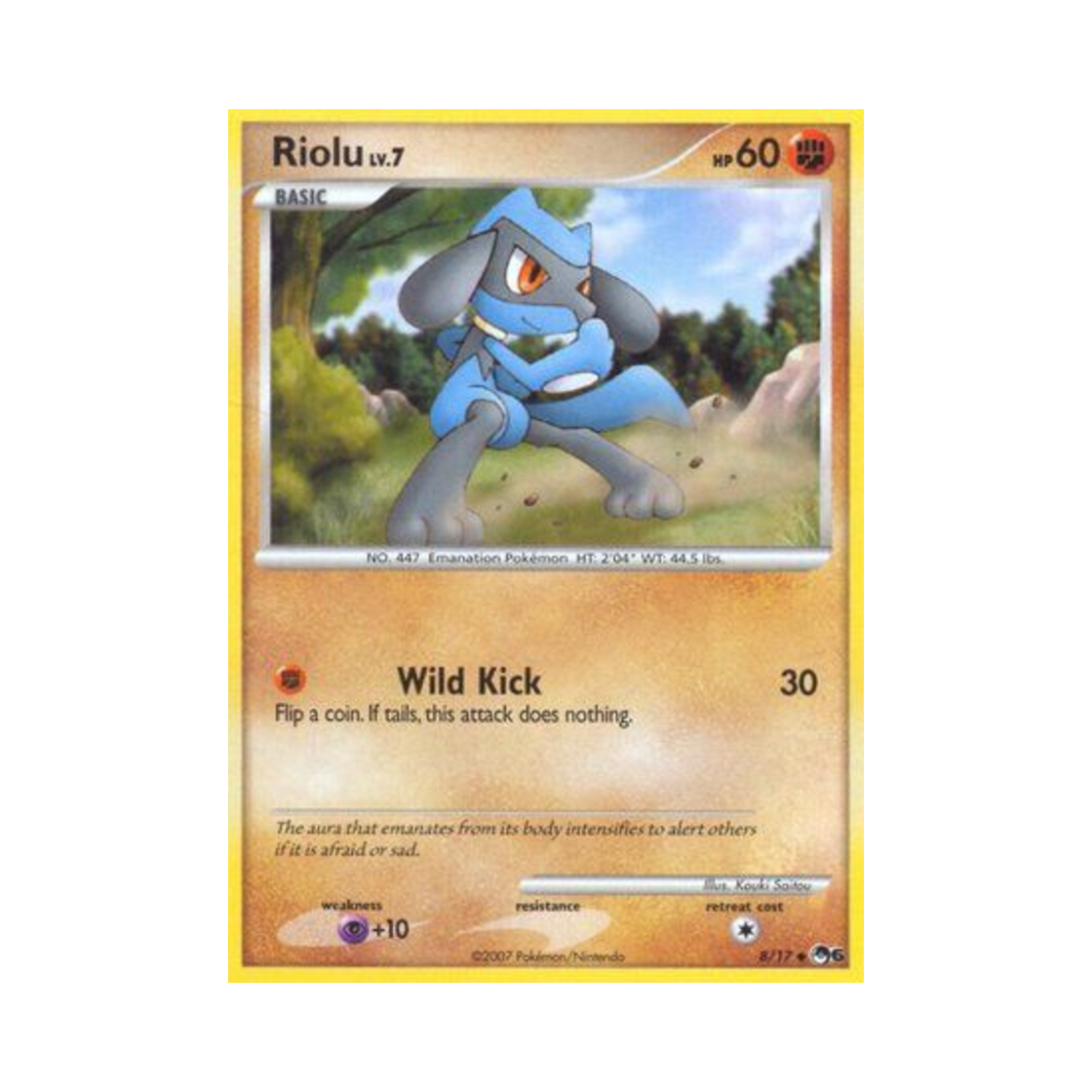 포켓몬 TCG 리오르 U 팝 시리즈 6 (영문판)(Pokemon TCG Riolu U POP Series 6 (English Ver.)) - 1