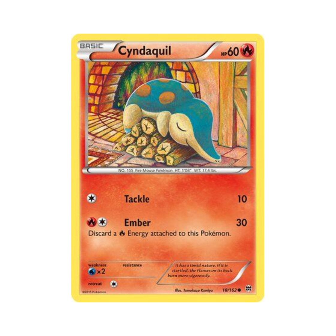 포켓몬 TCG 브케인 C 브레이크스루 (영문판)(Pokemon TCG Cyndaquil C BREAKthrough (English Ver.)) - 1