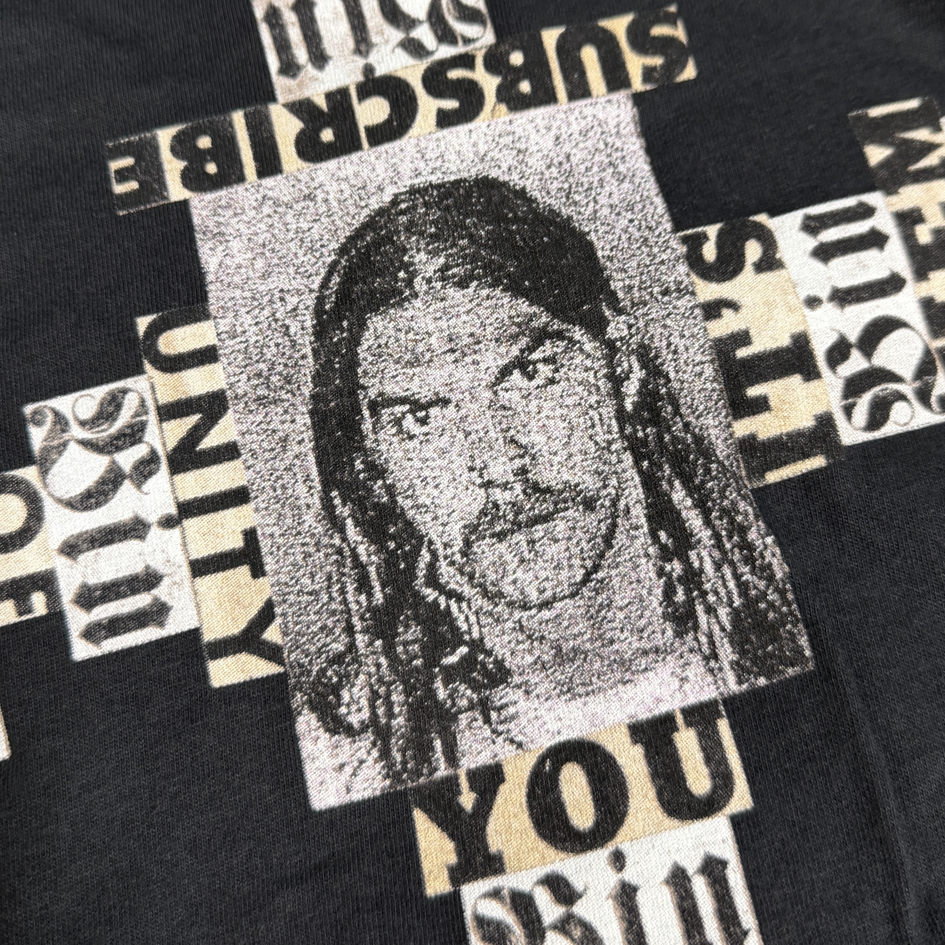 Supreme x Dash Snow T-Shirt Black - 25FW 착용 스타일