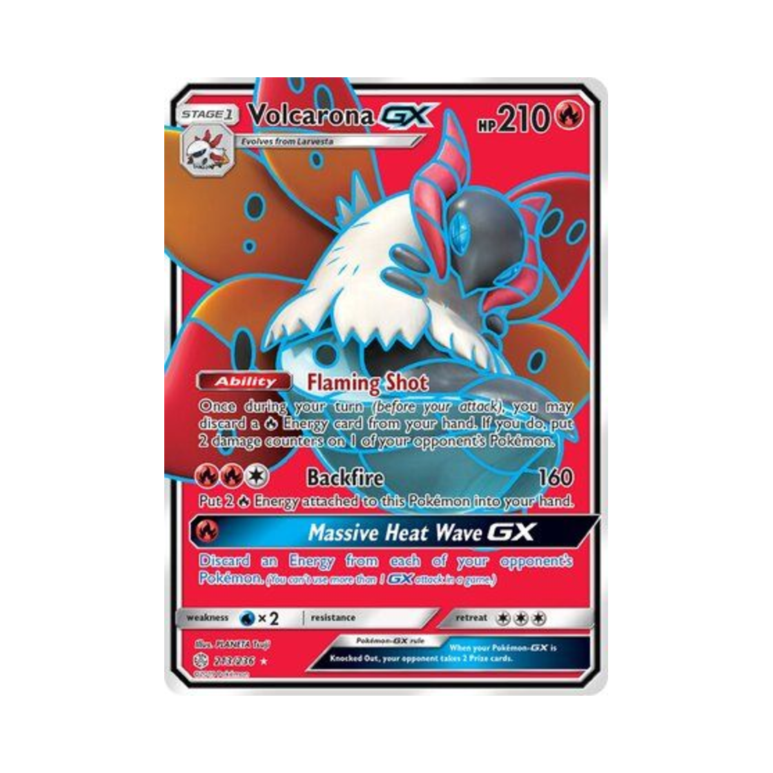 포켓몬 TCG 불카모스 GX RU 코스믹 이클립스 (영문판)(Pokemon TCG Volcarona GX RU Cosmic Eclipse (English Ver.)) - 1