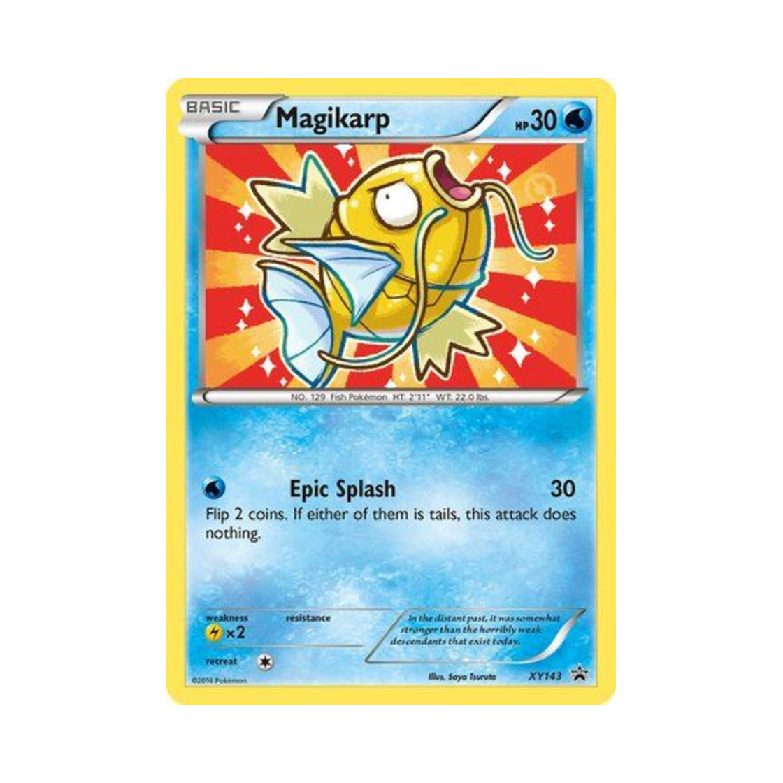 포켓몬 TCG 잉어킹 P XY 프로모 카드 (영문판)(Pokemon TCG Magikarp P XY Promos (English Ver.)) - 1