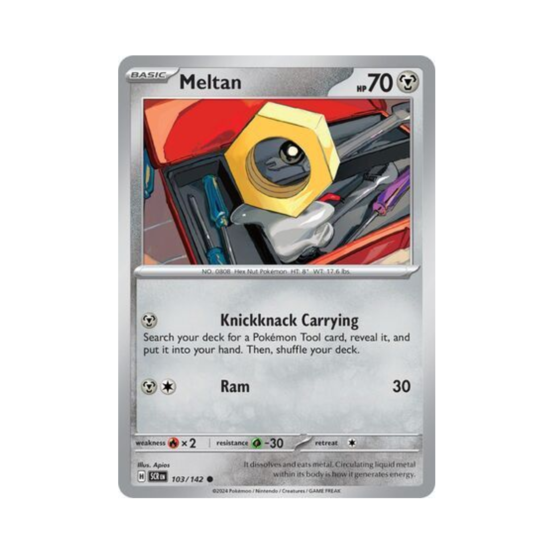 포켓몬 TCG 멜탄 C 스텔라 크라운 (영문판)(Pokemon TCG Meltan C Stellar Crown (English Ver.)) - 1