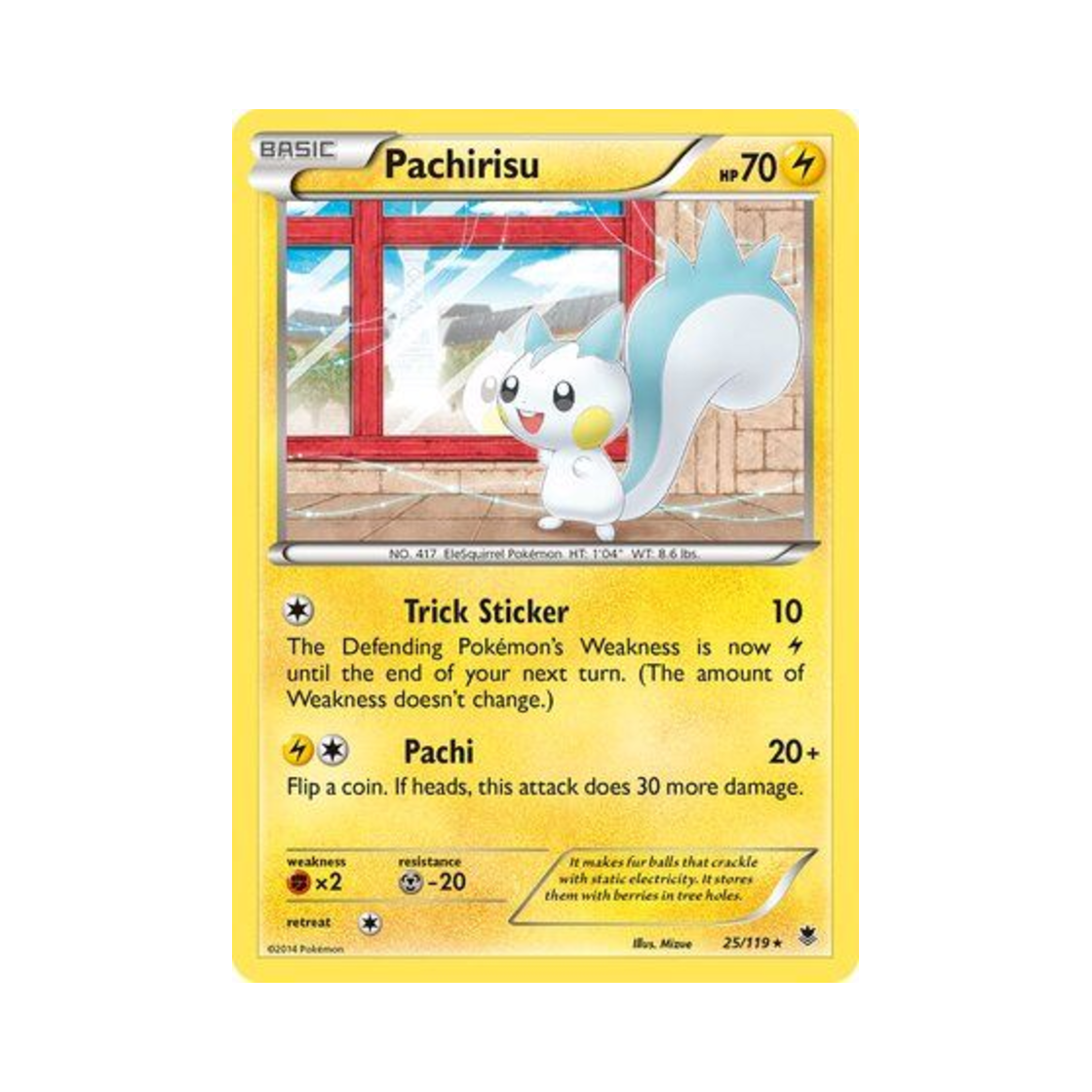 포켓몬 TCG 파치리스 R 팬텀 포스 (영문판)(Pokemon TCG Pachirisu R Phantom Forces (English Ver.)) - 1