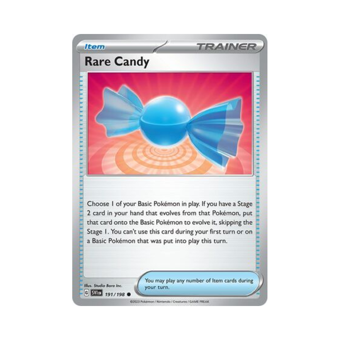 포켓몬 TCG 이상한 사탕 C 스칼렛 & 바이올렛 (영문판)(Pokemon TCG Rare Candy C Scarlet & Violet (English Ver.)) - 1