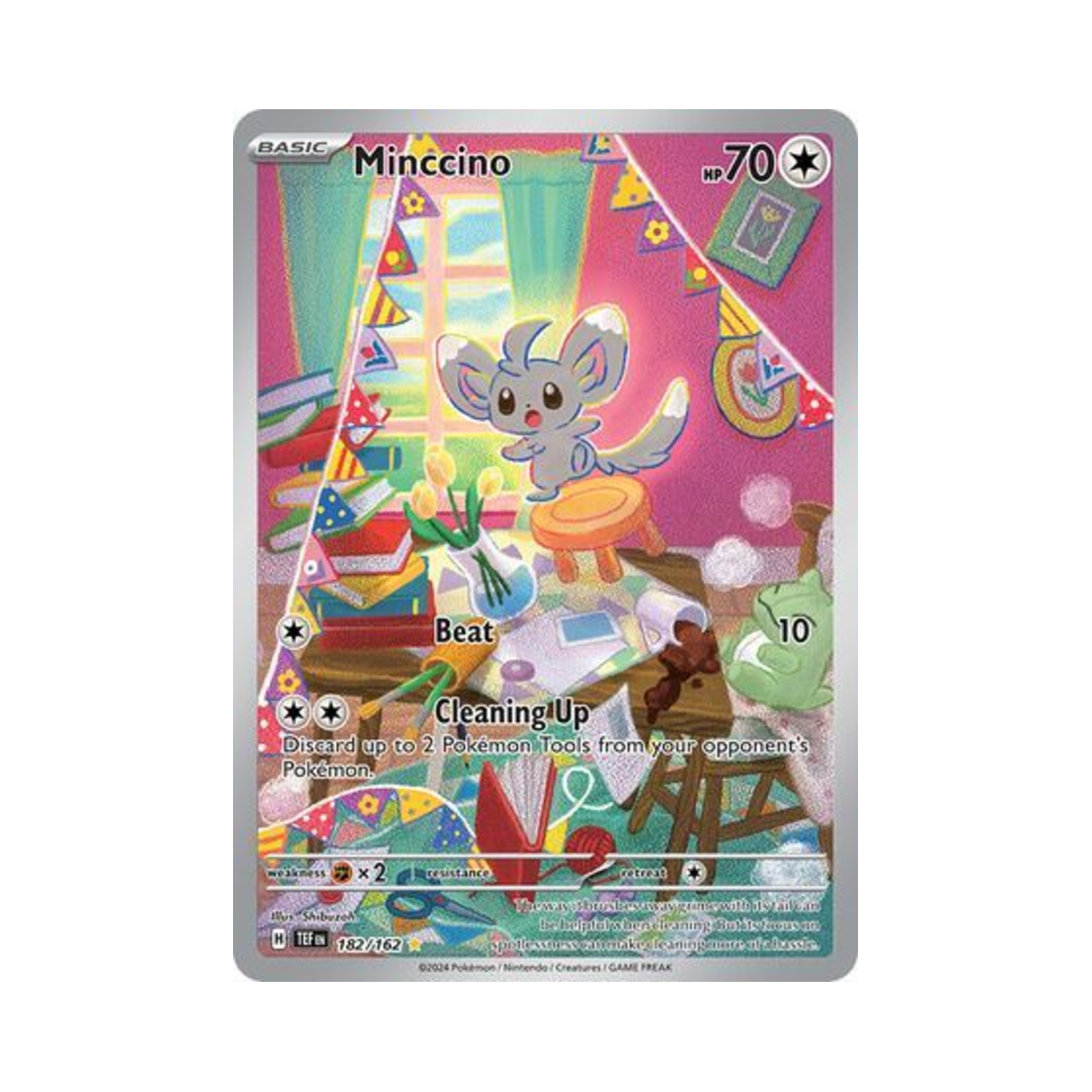 포켓몬 TCG 치라미 IR 템포럴 포시스 (영문판)(Pokemon TCG Minccino IR Temporal Forces (English Ver.)) - 1