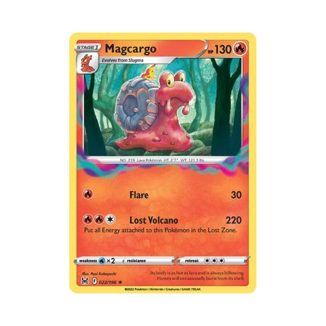 포켓몬 TCG 마그카르고 R 로스트 오리진 (영문판)(Pokemon TCG Magcargo R Lost Origin (English Ver.)) - 1