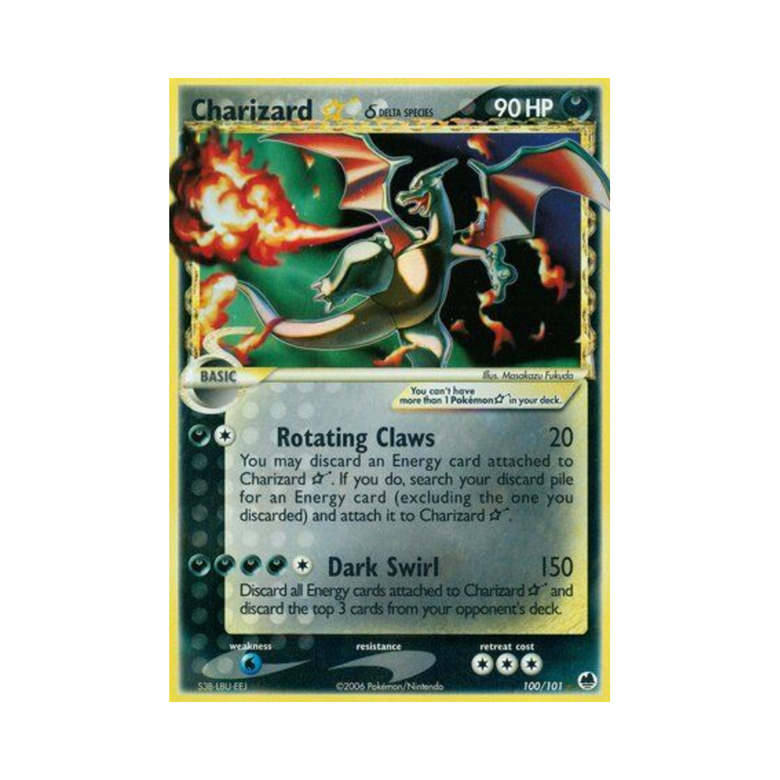 포켓몬 TCG 리자몽 RH EX 드래곤 프론티어스 (영문판)(Pokemon TCG Charizard RH EX Dragon Frontiers (English Ver.)) - 1