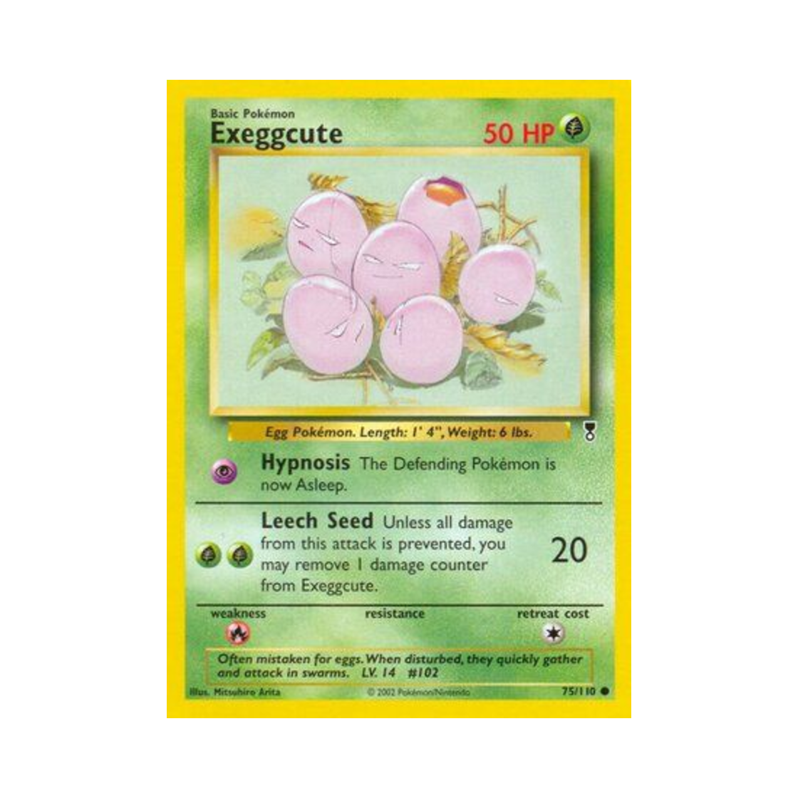 포켓몬 TCG 아라리 C 레전더리 컬렉션 (영문판)(Pokemon TCG Exeggcute C Legendary Collection (English Ver.))