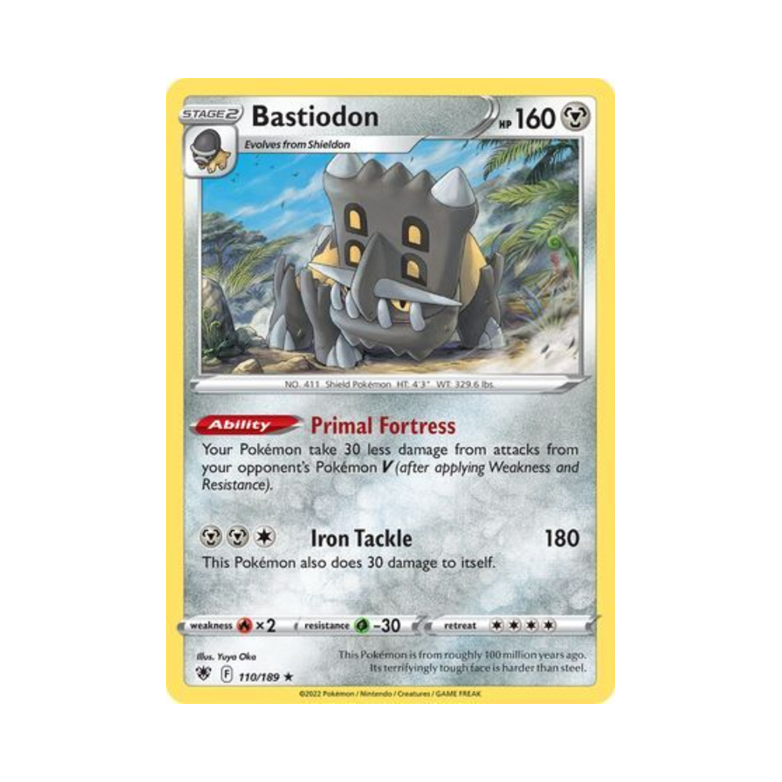 포켓몬 TCG 바리톱스 RH 아스트랄 레디안스 (영문판)(Pokemon TCG Bastiodon RH Astral Radiance (English Ver.)) - 1