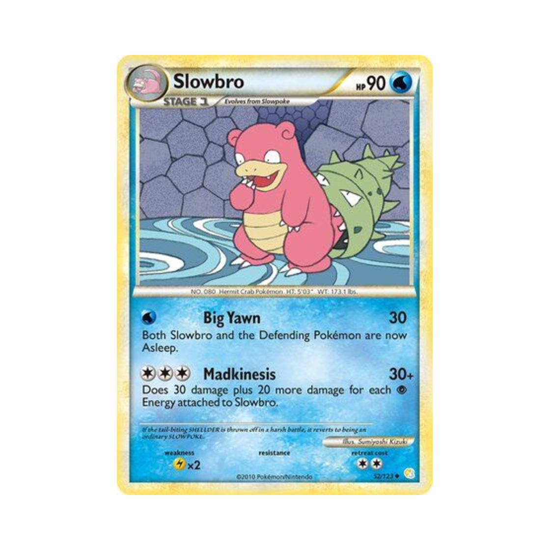 포켓몬 TCG 야도란 U 하트골드 & 소울실버 (영문판)(Pokemon TCG Slowbro U HeartGold & SoulSilver (English Ver.)) - 1