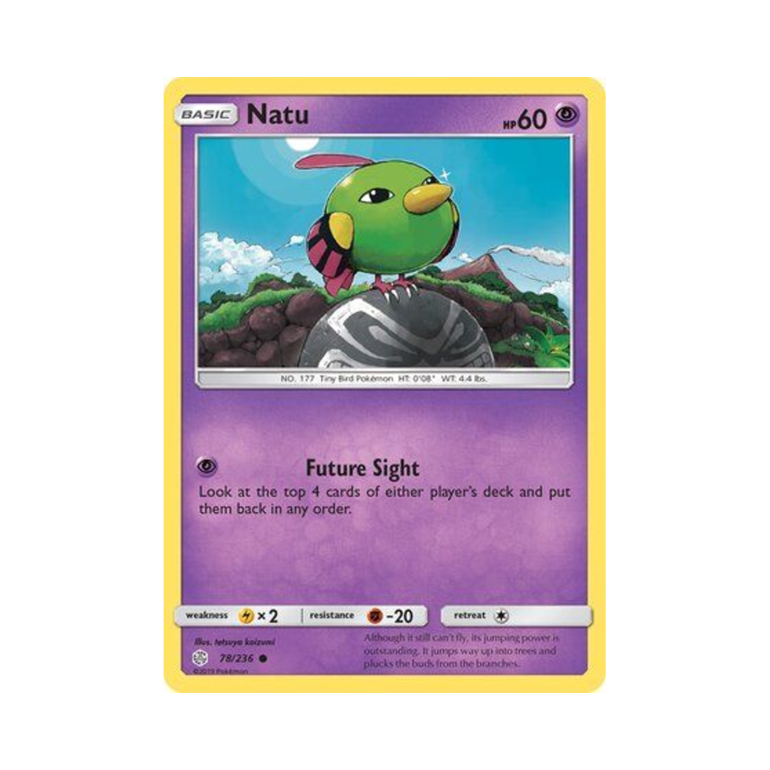 포켓몬 TCG 네이티 C 코스믹 이클립스 (영문판)(Pokemon TCG Natu C Cosmic Eclipse (English Ver.)) - 1
