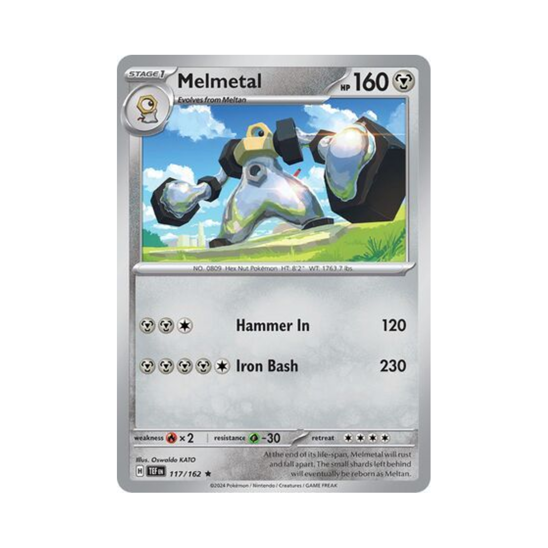 포켓몬 TCG 멜메탈 R 템포럴 포시스 (영문판)(Pokemon TCG Melmetal R Temporal Forces (English Ver.)) - 1