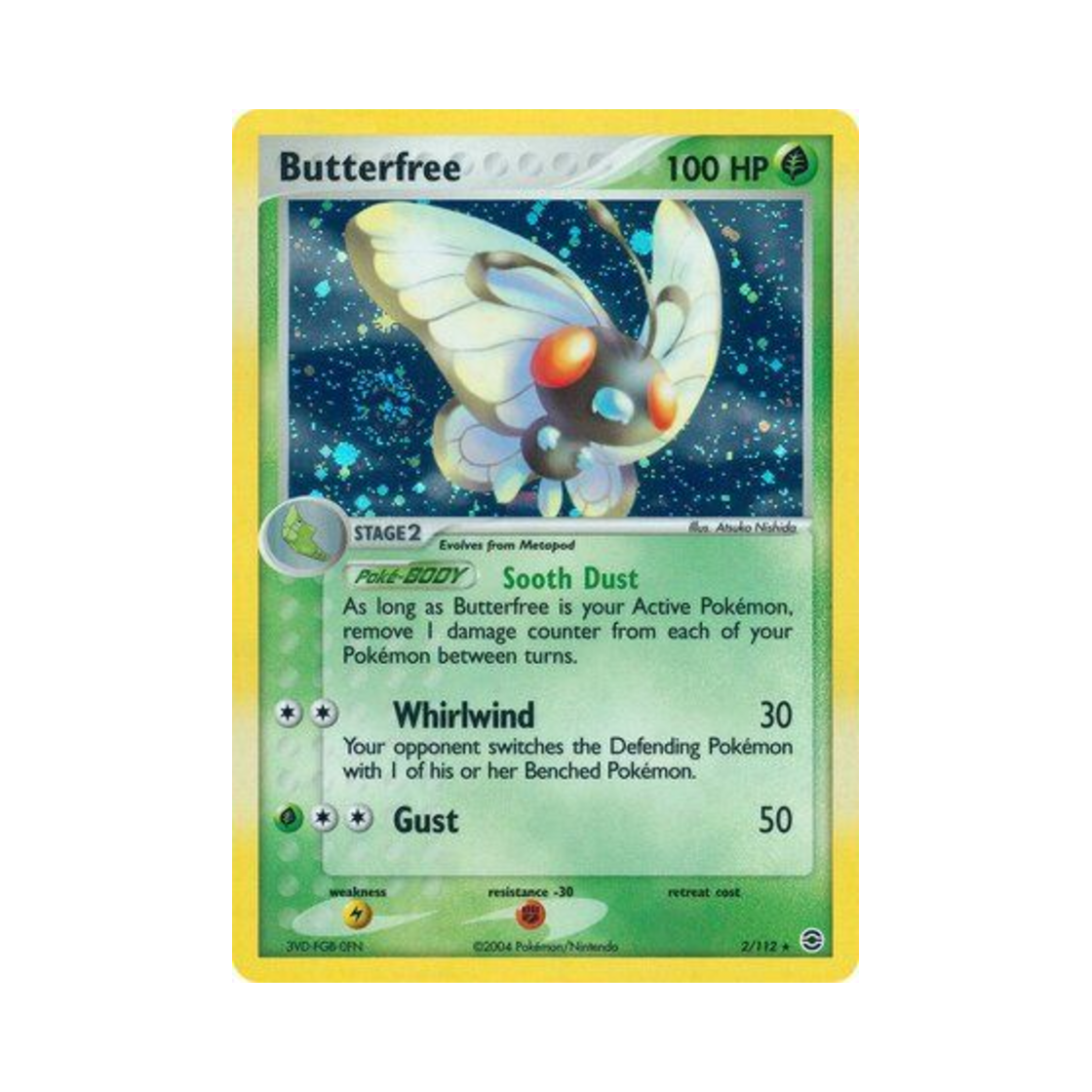 포켓몬 TCG 버터플 RH EX 파이어레드 & 리프그린 (영문판)(Pokemon TCG Butterfree RH EX FireRed & LeafGreen (English Ver.)) - 1
