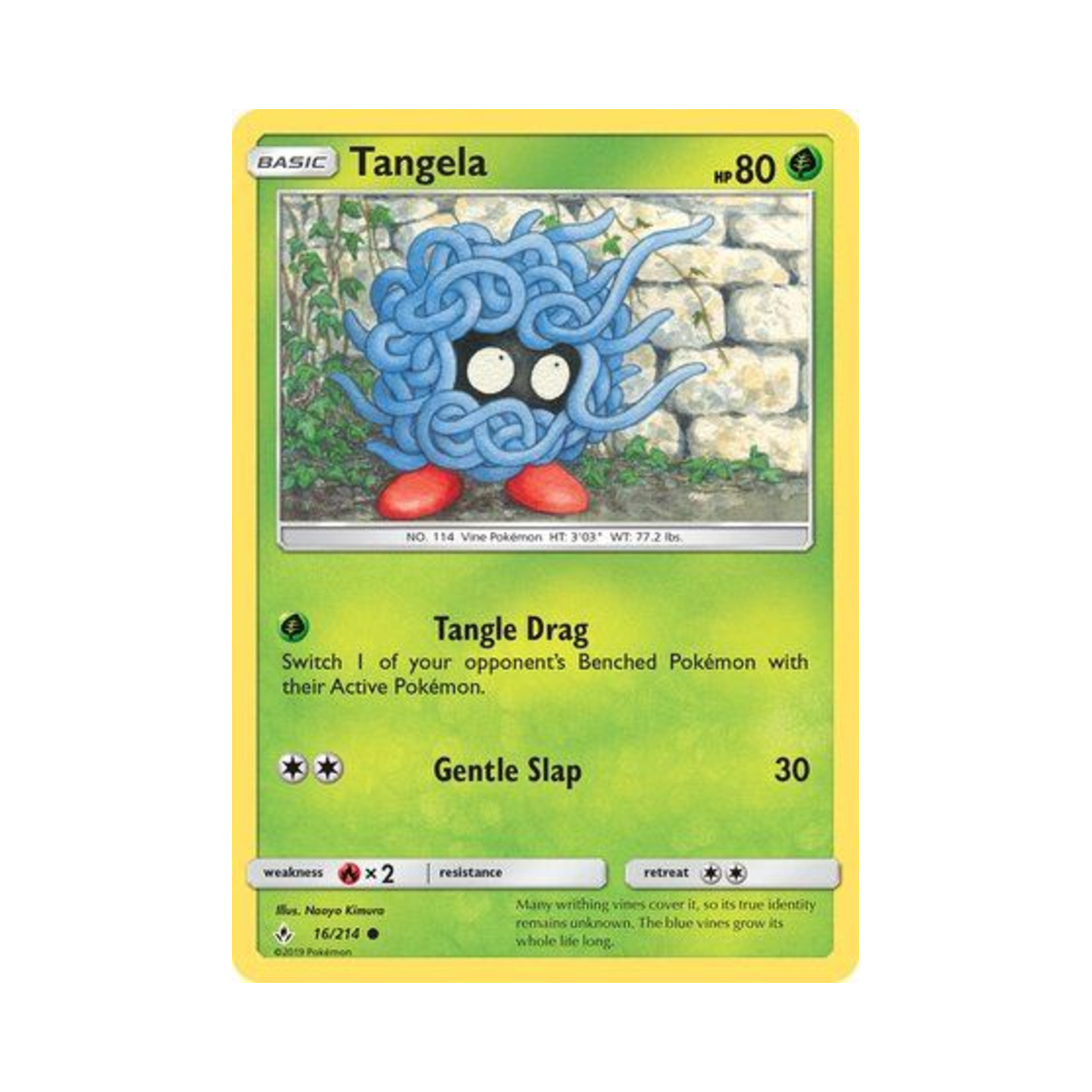 포켓몬 TCG 덩쿠리 C 언브로큰 본즈 (영문판)(Pokemon TCG Tangela C Unbroken Bonds (English Ver.)) - 1