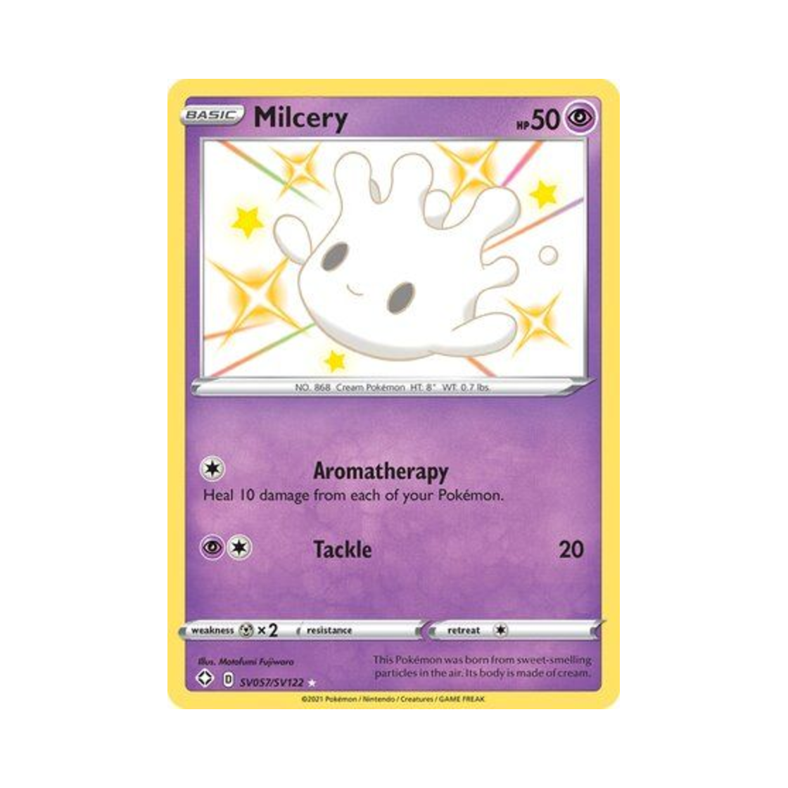 포켓몬 TCG 마빌크 RS 샤이닝 페이츠 (영문판)(Pokemon TCG Milcery RS Shining Fates (English Ver.)) - 1