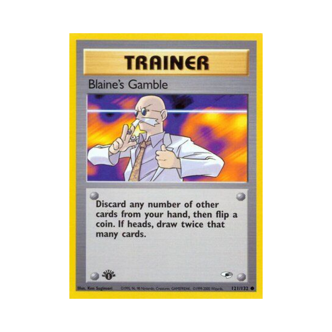 포켓몬 TCG 강연의 갬블 C 짐 히어로즈 (영문판)(Pokemon TCG Blaine's Gamble C Gym Heroes (English Ver.)) - 1