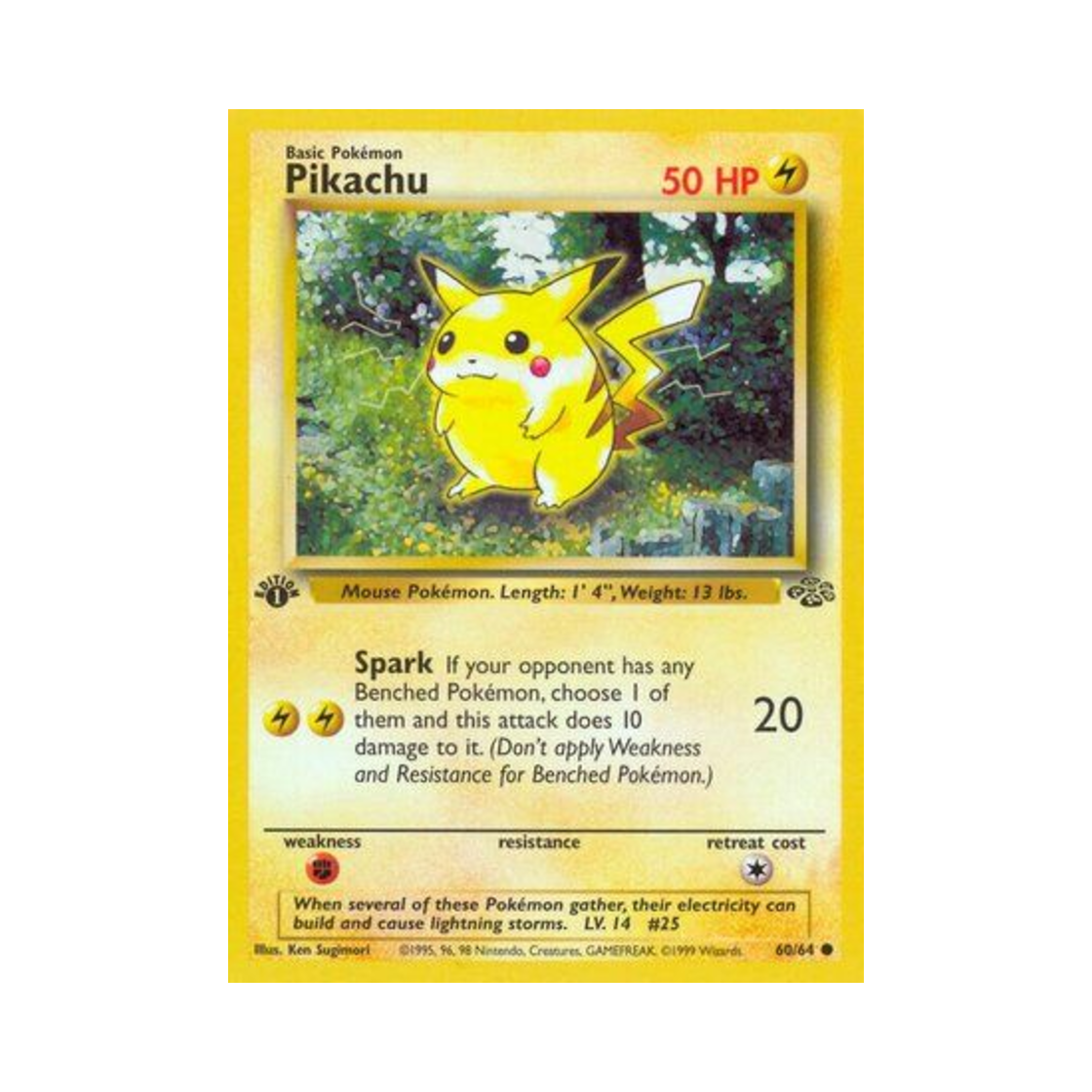 포켓몬 TCG 피카츄 C 정글 (영문판)(Pokemon TCG Pikachu C Jungle (English Ver.)) - 1