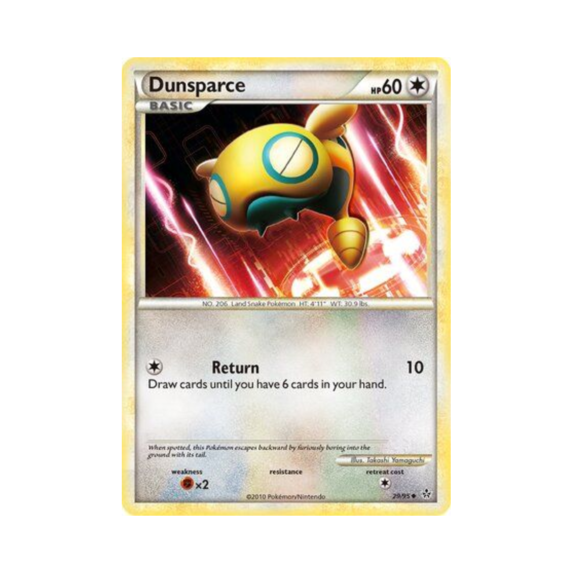 포켓몬 TCG 노고치 U 언리쉬드 (영문판)(Pokemon TCG Dunsparce U Unleashed (English Ver.)) - 1