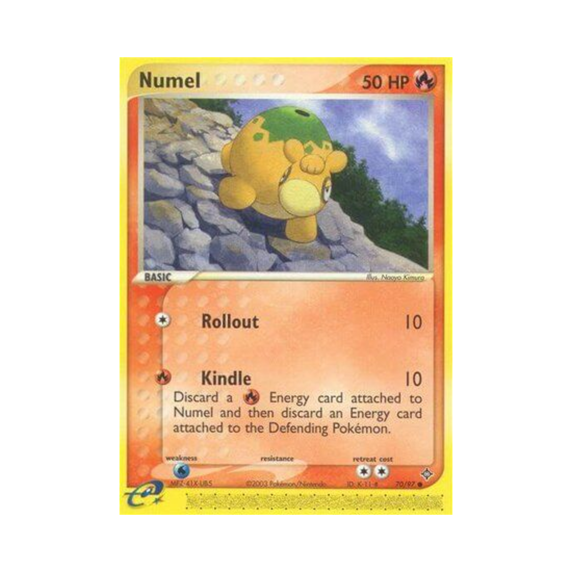 포켓몬 TCG 둔타 C EX 드래곤 (영문판)(Pokemon TCG Numel C EX Dragon (English Ver.))
