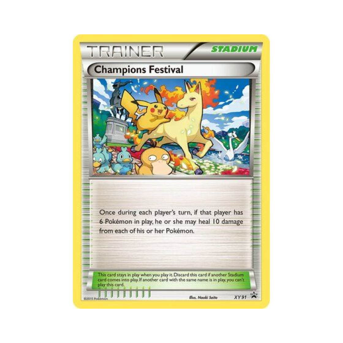 포켓몬 TCG 챔피언스 페스티벌 P XY 프로모 카드 (영문판)(Pokemon TCG Champions Festival P XY Promos (English Ver.)) - 1